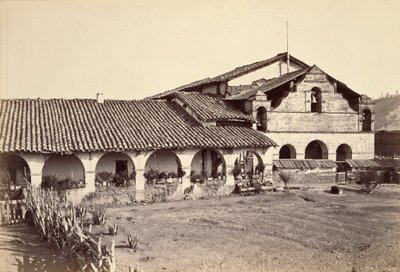 Mission, San Antonio de Padua by Carleton E. Watkins